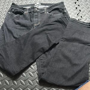 Eileen Fisher stretch black jeans